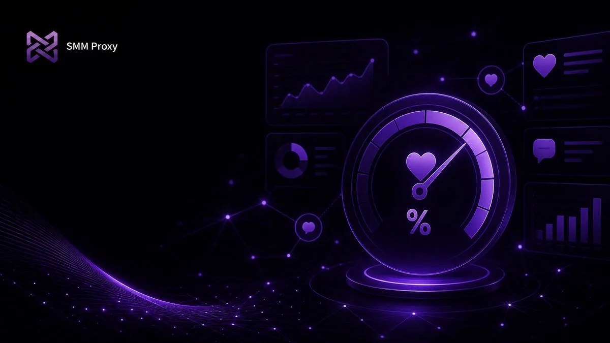 معدل التفاعل على السوشيال ميديا: طريقة الحساب والتفسير والتحسين | SMM Proxy