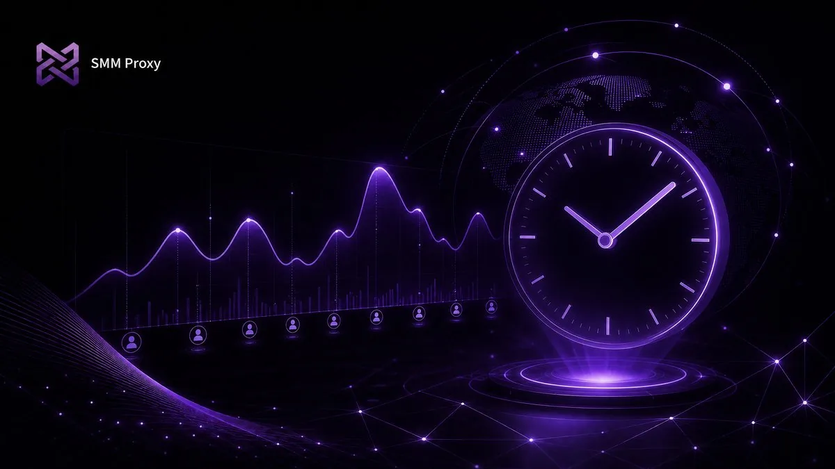 أفضل أوقات النشر على السوشيال ميديا: لماذا لا توجد ساعة واحدة للجميع؟ | SMM Proxy